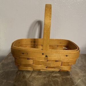 Longaberger Small Handwoven "VINTAGE" Basket